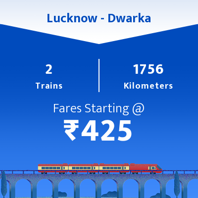 Lucknow To Dwarka Trains